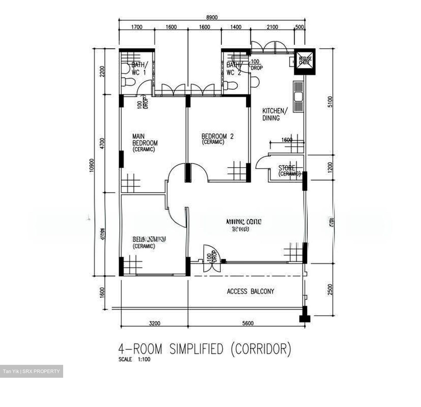 Blk 126 Simei Street 1 (Tampines), HDB 4 Rooms #633834161
